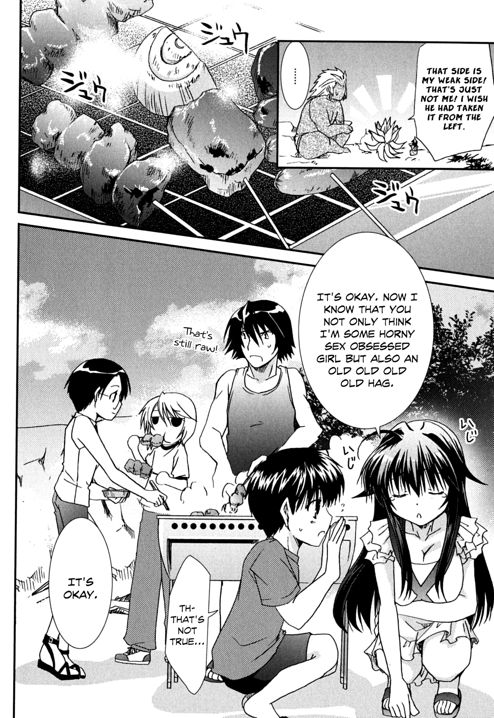 Kanokon Chapter 40 page 27 - Chapter 40: The Fight Ends, The Suspicions Start, And...