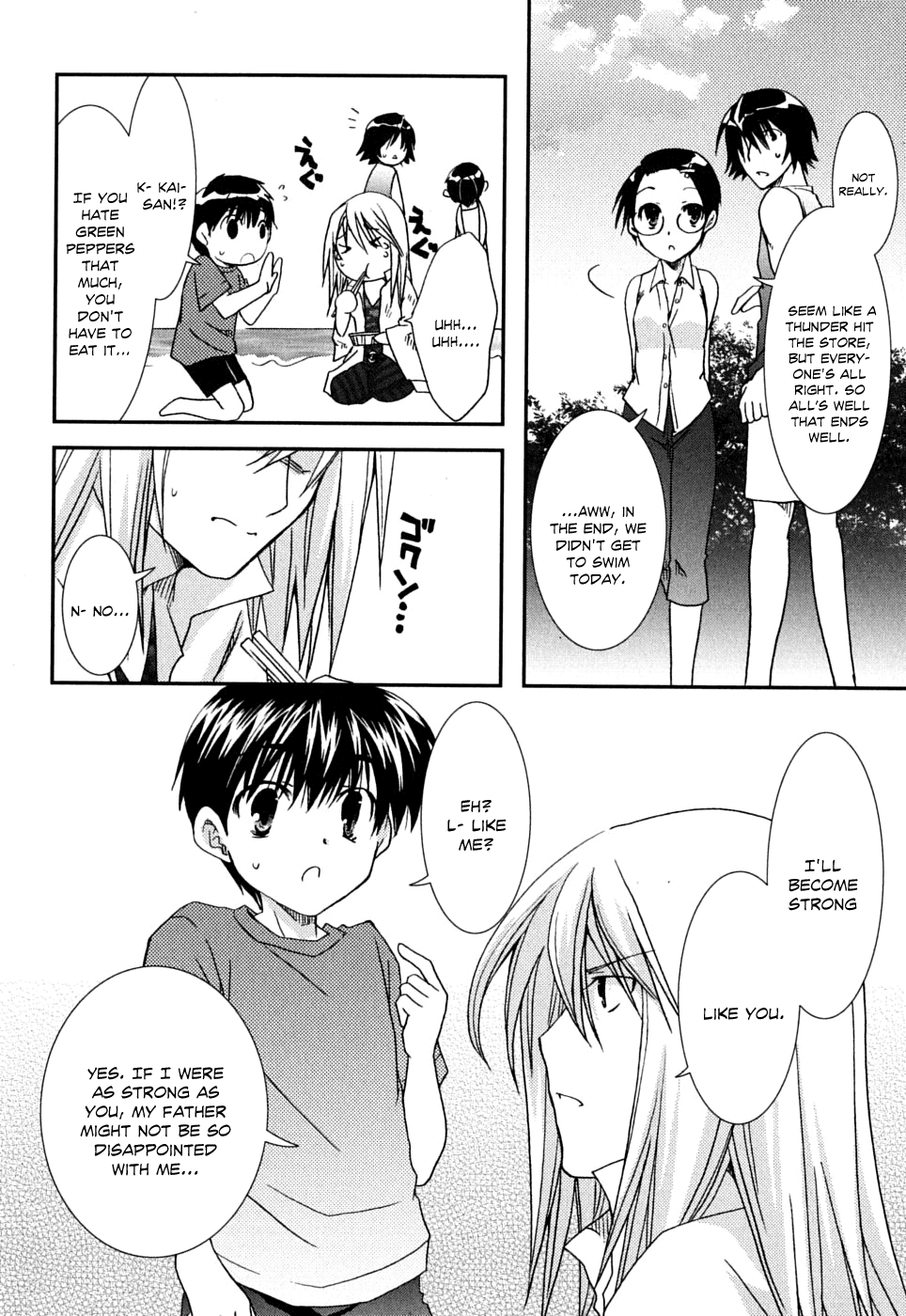 Kanokon Chapter 40 page 29 - Chapter 40: The Fight Ends, The Suspicions Start, And...