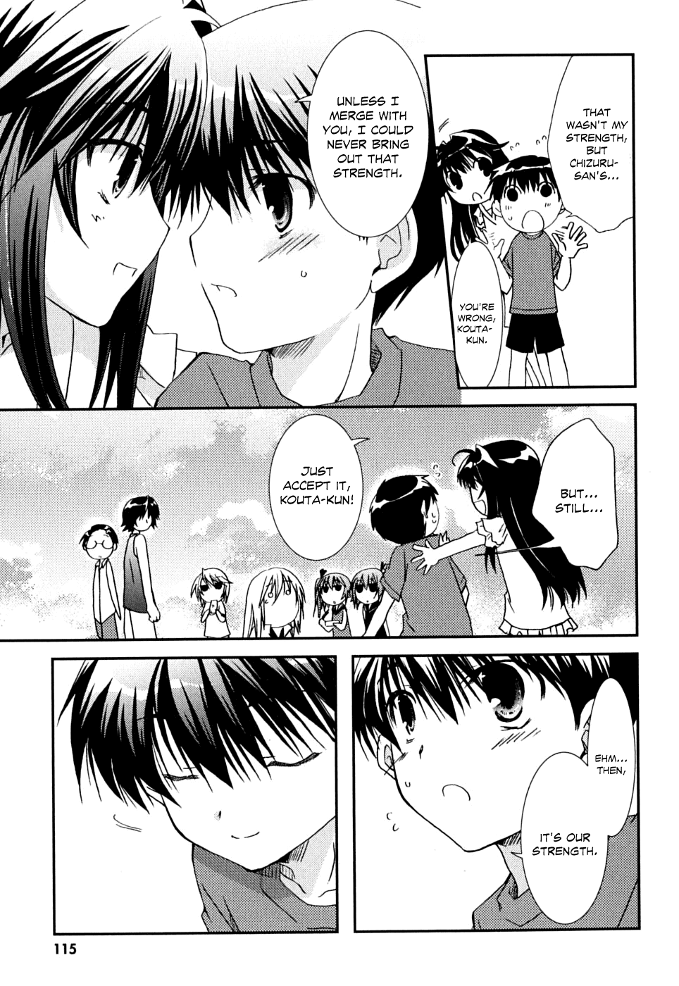 Kanokon Chapter 40 page 30 - Chapter 40: The Fight Ends, The Suspicions Start, And...