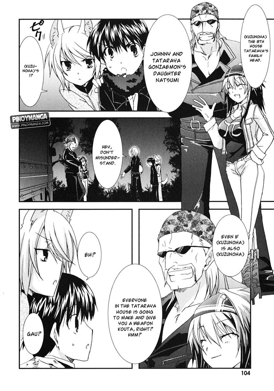 Kanokon Chapter 45 page 15 - Chapter 45: Midnight Cowboys