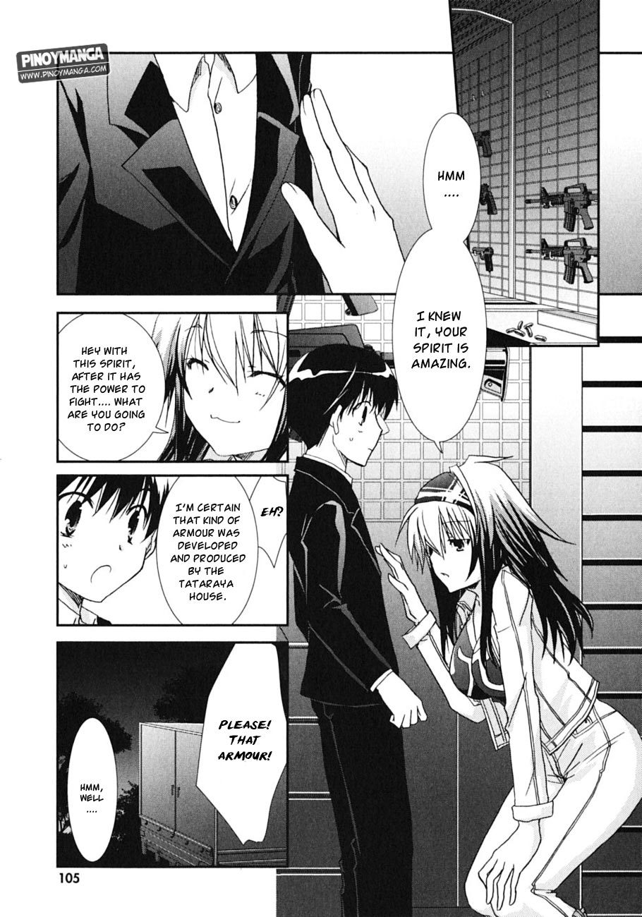 Kanokon Chapter 45 page 16 - Chapter 45: Midnight Cowboys