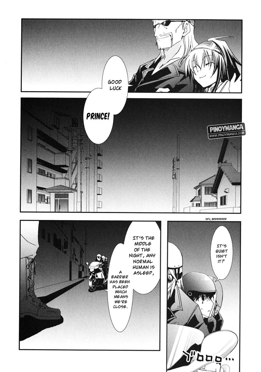 Kanokon Chapter 45 page 25 - Chapter 45: Midnight Cowboys