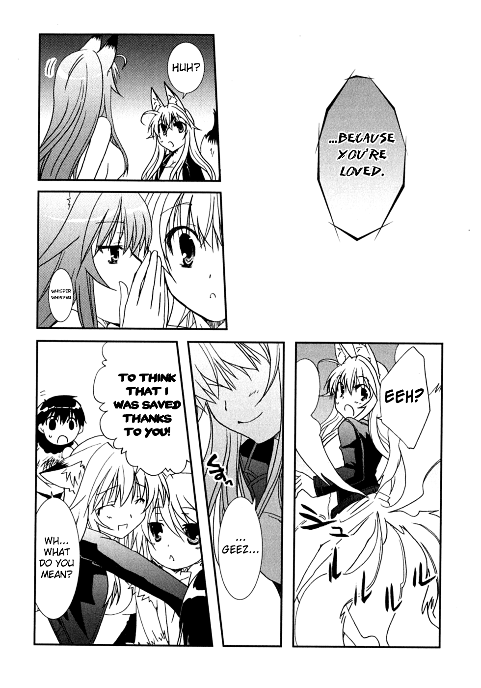 Kanokon Chapter 47 page 31 - Chapter 47: On a Night That Shines in the Moonlight [End]