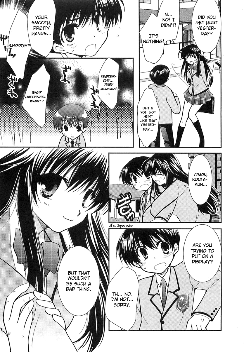 Kanokon Chapter 5 page 18 - Chapter 5: Everyone, I'm Not Letting Him Go. Part 1