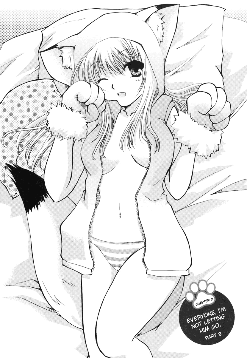 Kanokon Chapter 7 page 9 - Chapter 7: Everyone, I'm Not Letting Him Go. Part 3