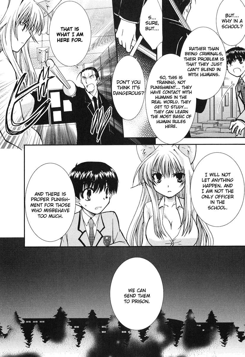 Kanokon Chapter 8 page 18 - Chapter 8: Everyone, I'm Not Letting Him Go. Part 4
