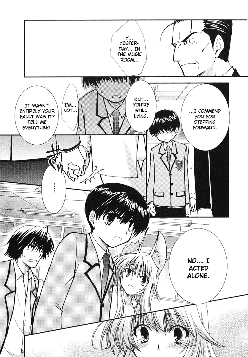 Kanokon Chapter 8 page 20 - Chapter 8: Everyone, I'm Not Letting Him Go. Part 4