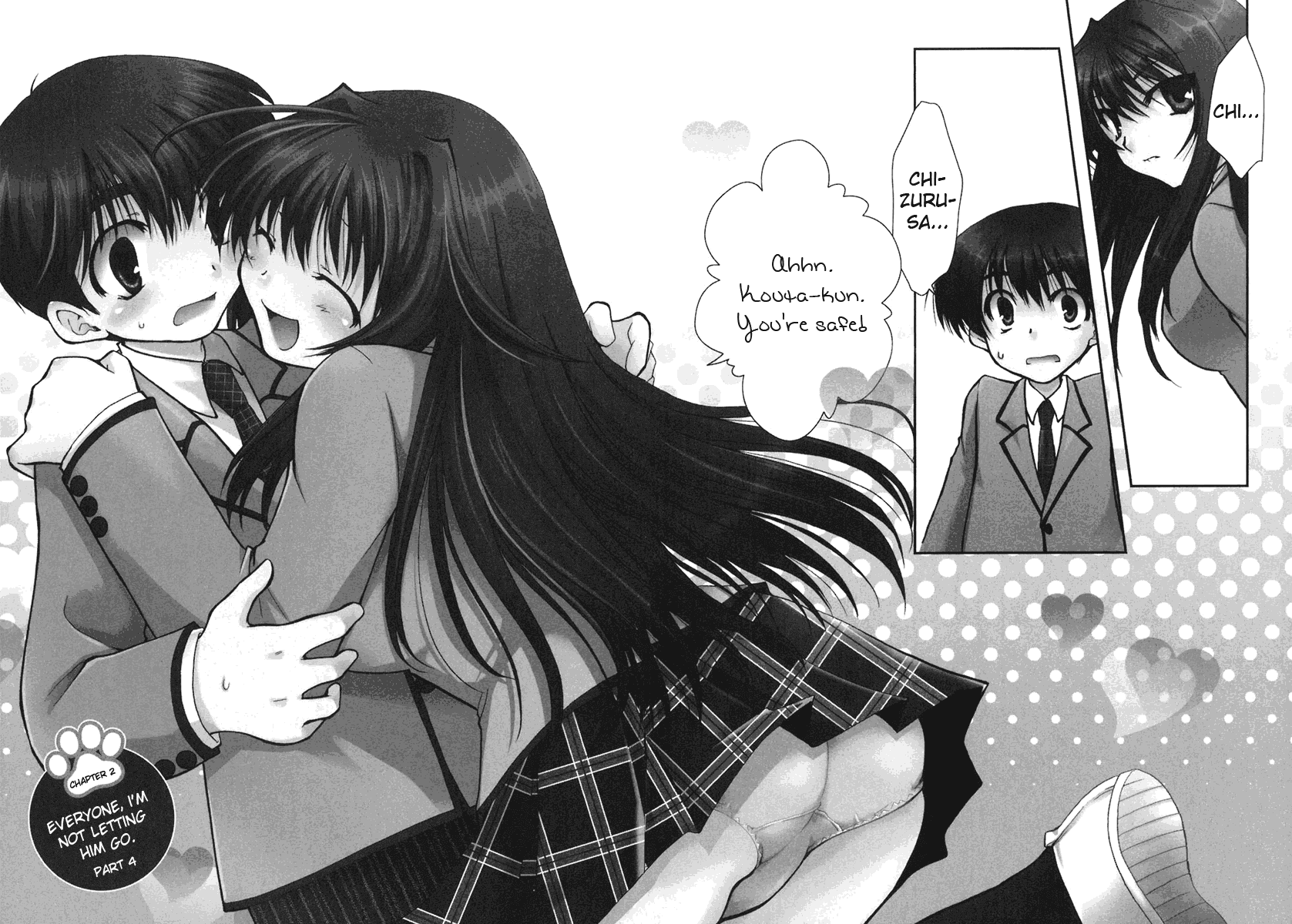 Kanokon Chapter 8 page 3 - Chapter 8: Everyone, I'm Not Letting Him Go. Part 4