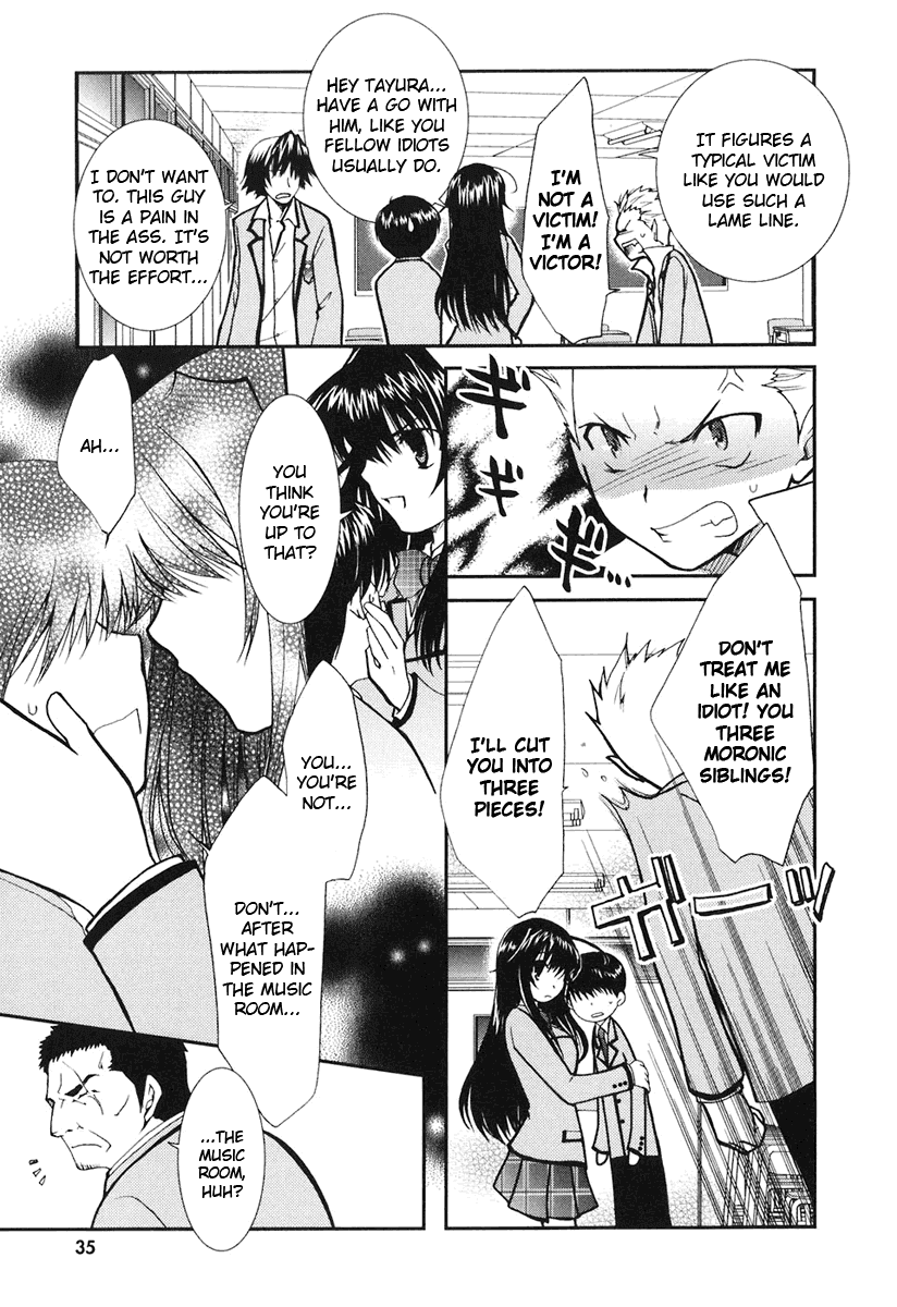 Kanokon Chapter 8 page 5 - Chapter 8: Everyone, I'm Not Letting Him Go. Part 4