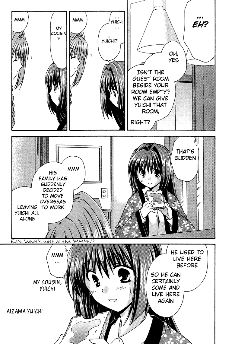 Kanon - Honto no Omoi wa Egao no Mukougawa ni Chapter 1 page 10 - Chapter 1: Minase Nayuki (1)