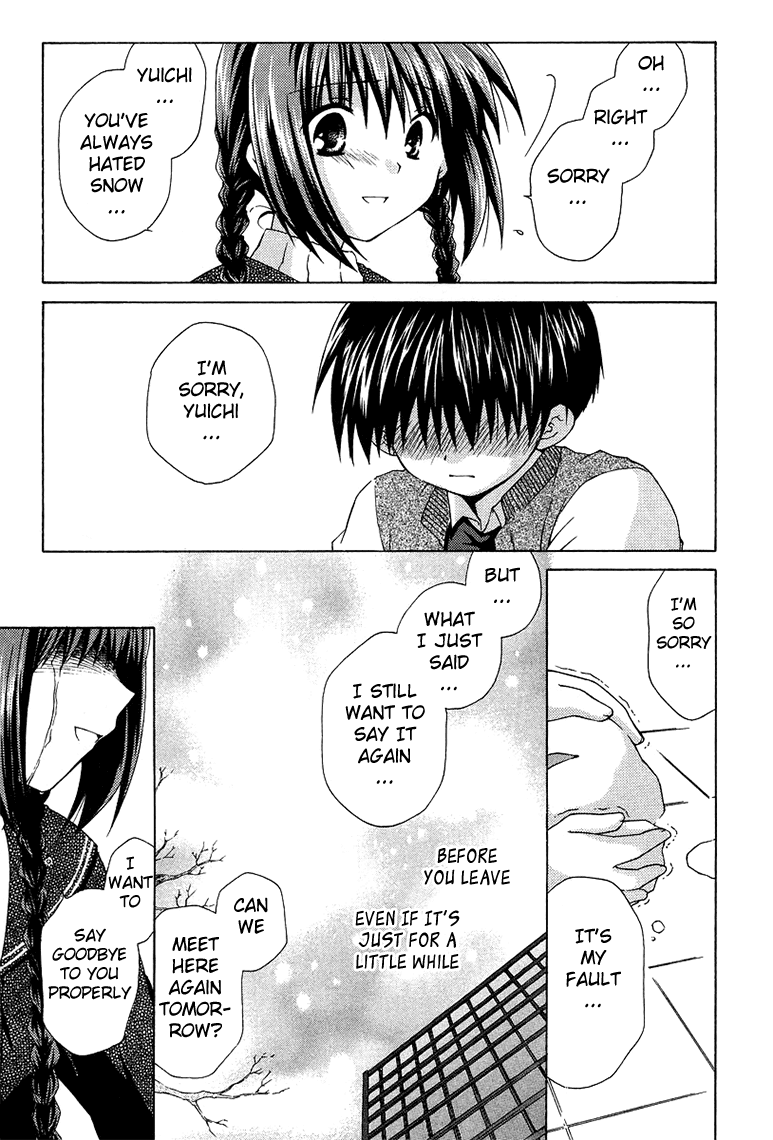Kanon - Honto no Omoi wa Egao no Mukougawa ni Chapter 1 page 14 - Chapter 1: Minase Nayuki (1)