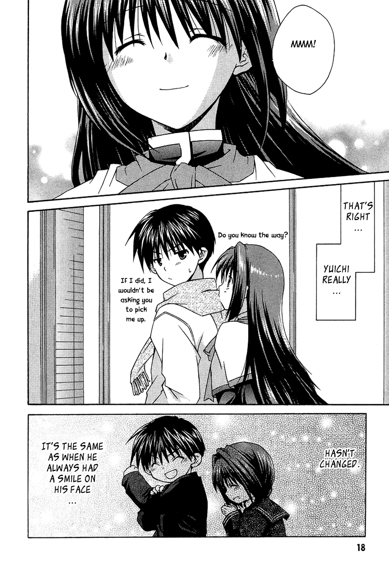 Kanon - Honto no Omoi wa Egao no Mukougawa ni Chapter 1 page 21 - Chapter 1: Minase Nayuki (1)