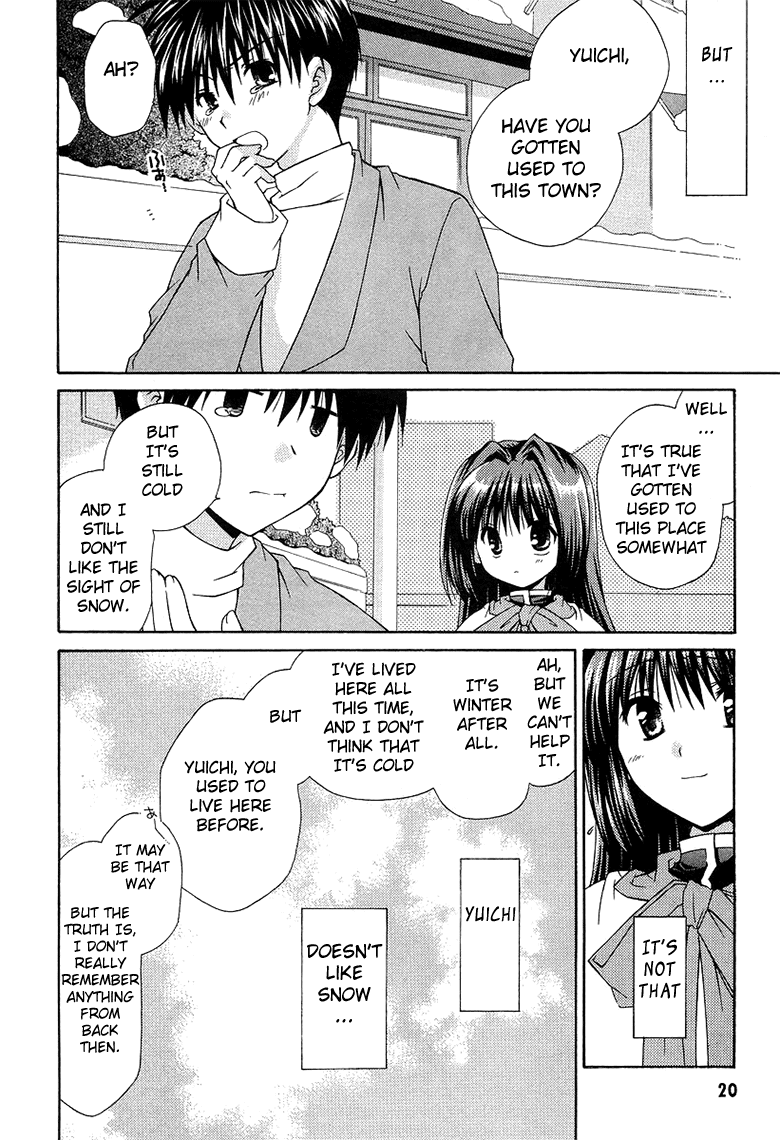 Kanon - Honto no Omoi wa Egao no Mukougawa ni Chapter 1 page 23 - Chapter 1: Minase Nayuki (1)