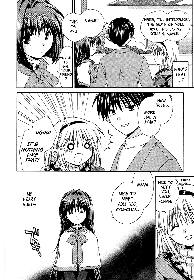 Kanon - Honto no Omoi wa Egao no Mukougawa ni Chapter 1 page 25 - Chapter 1: Minase Nayuki (1)