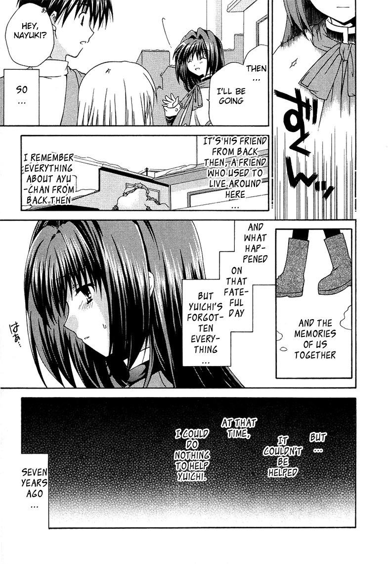Kanon - Honto no Omoi wa Egao no Mukougawa ni Chapter 1 page 26 - Chapter 1: Minase Nayuki (1)