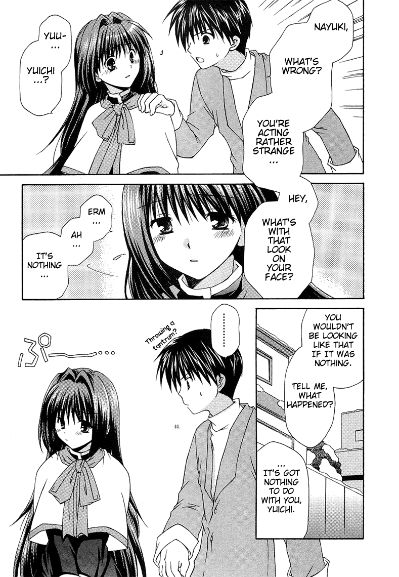 Kanon - Honto no Omoi wa Egao no Mukougawa ni Chapter 1 page 28 - Chapter 1: Minase Nayuki (1)