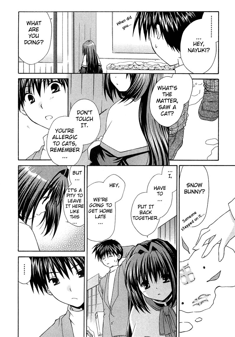 Kanon - Honto no Omoi wa Egao no Mukougawa ni Chapter 1 page 35 - Chapter 1: Minase Nayuki (1)