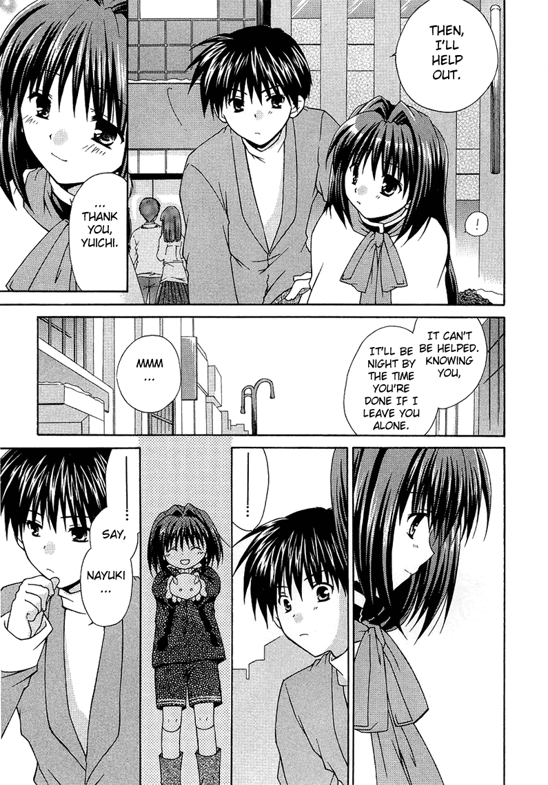 Kanon - Honto no Omoi wa Egao no Mukougawa ni Chapter 1 page 36 - Chapter 1: Minase Nayuki (1)