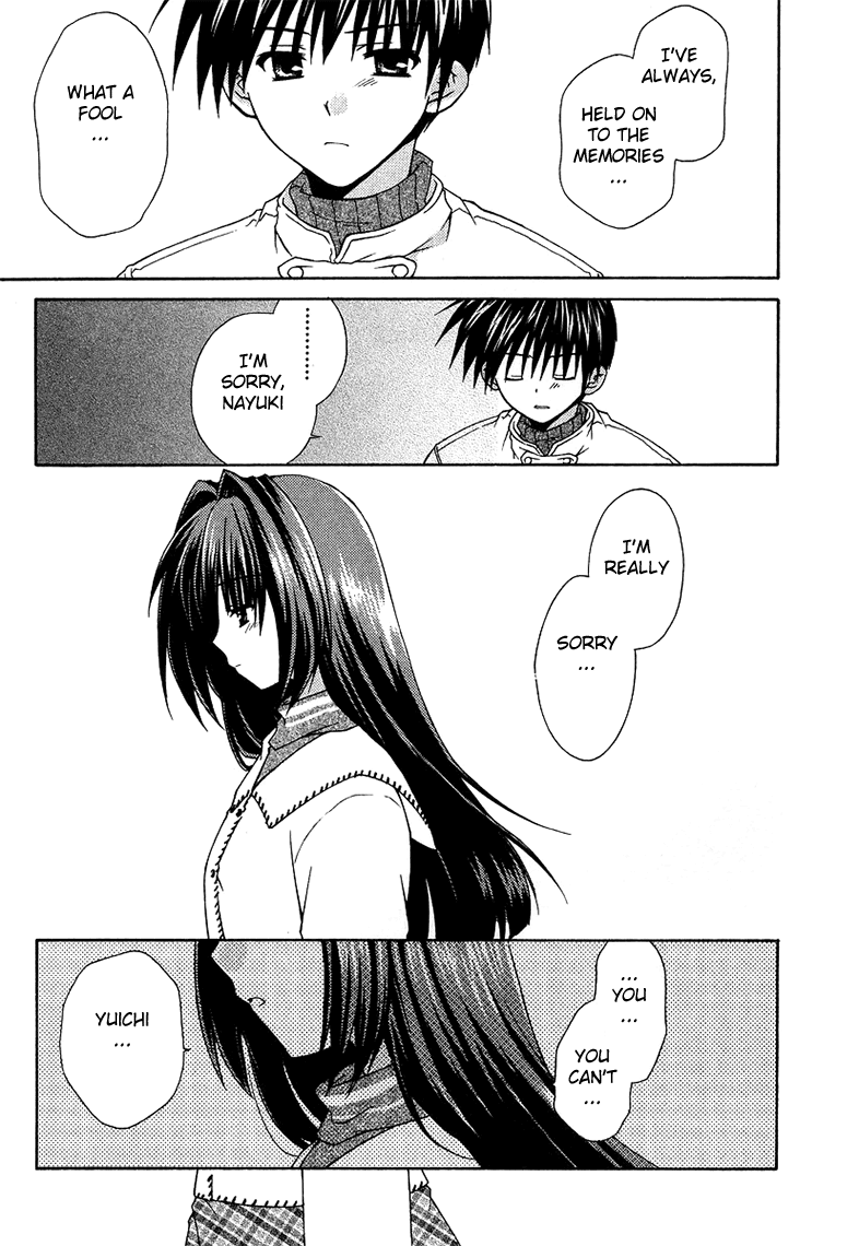 Kanon - Honto no Omoi wa Egao no Mukougawa ni Chapter 1 page 44 - Chapter 1: Minase Nayuki (1)