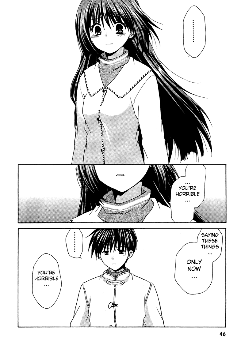 Kanon - Honto no Omoi wa Egao no Mukougawa ni Chapter 1 page 48 - Chapter 1: Minase Nayuki (1)