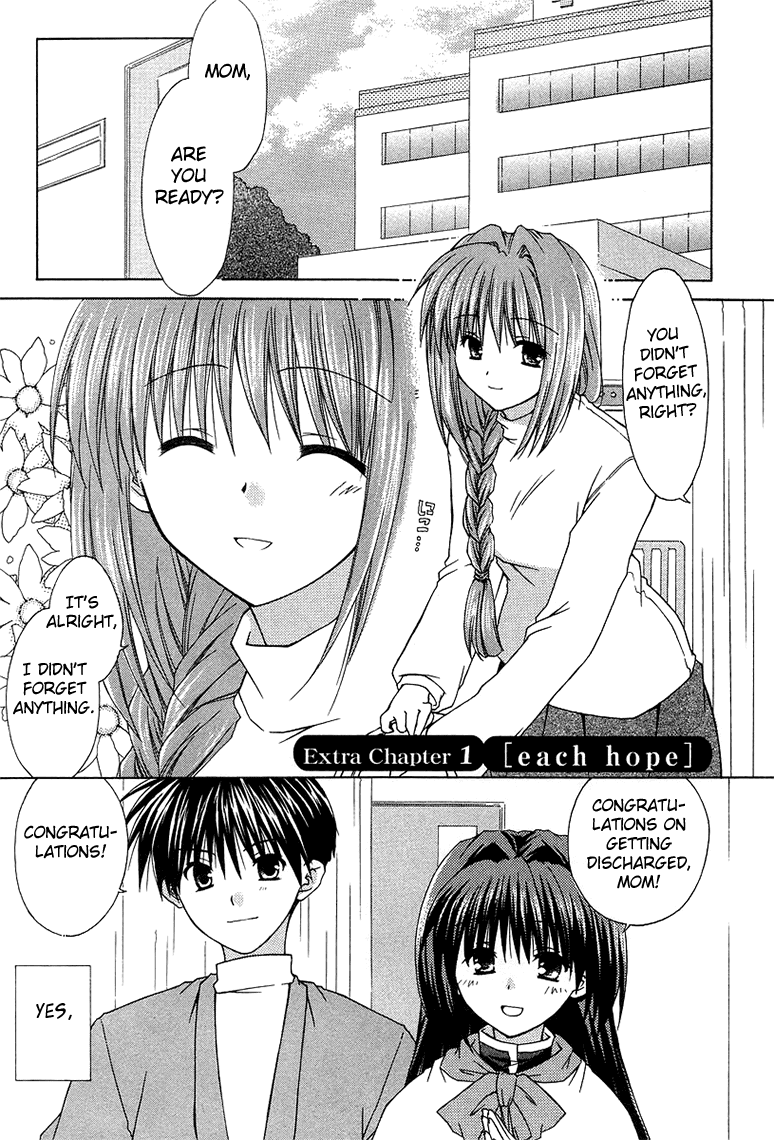 Kanon - Honto no Omoi wa Egao no Mukougawa ni Chapter 2.1 page 1 - Chapter 2.1: Each Hope