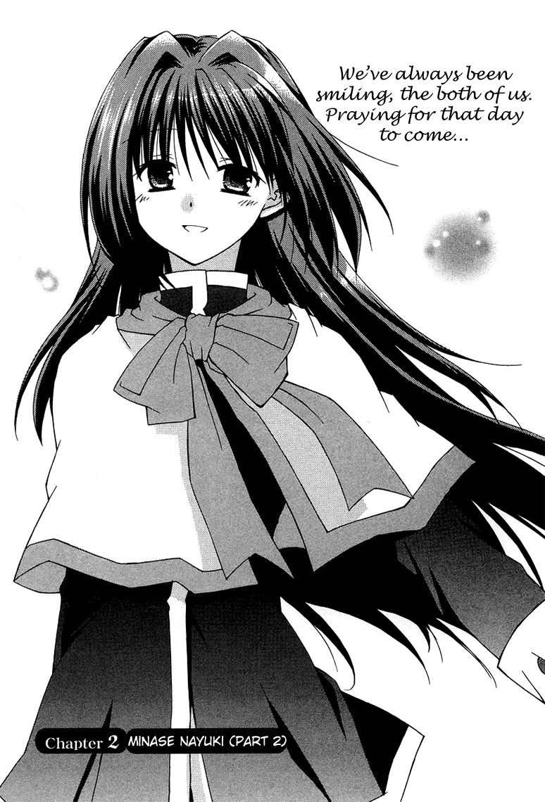 Kanon - Honto no Omoi wa Egao no Mukougawa ni Chapter 2 page 1 - Chapter 2: Minase Nayuki (2)