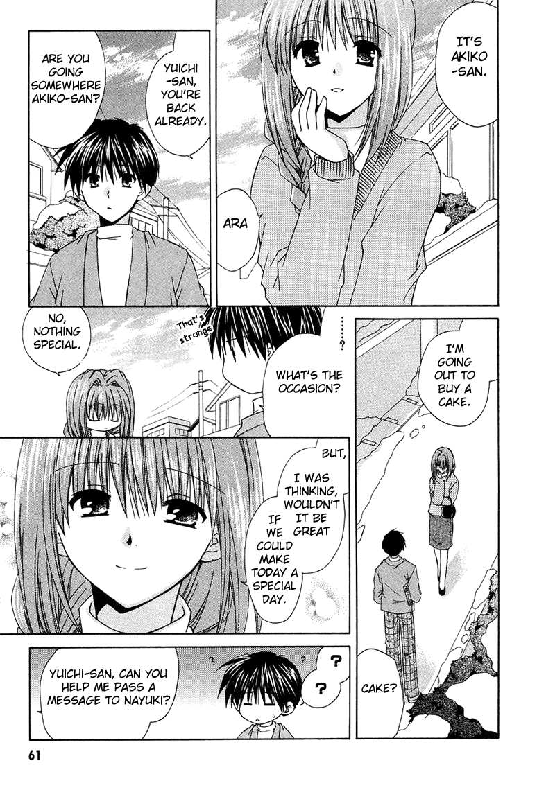 Kanon - Honto no Omoi wa Egao no Mukougawa ni Chapter 2 page 13 - Chapter 2: Minase Nayuki (2)