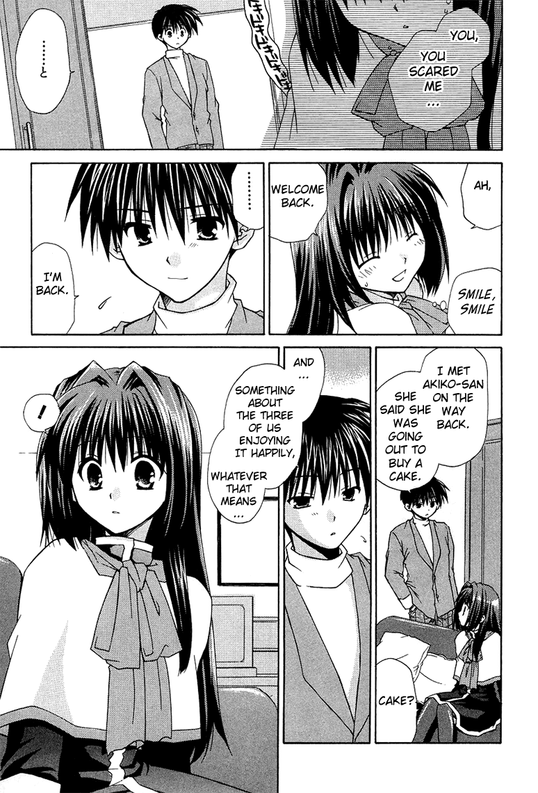 Kanon - Honto no Omoi wa Egao no Mukougawa ni Chapter 2 page 15 - Chapter 2: Minase Nayuki (2)