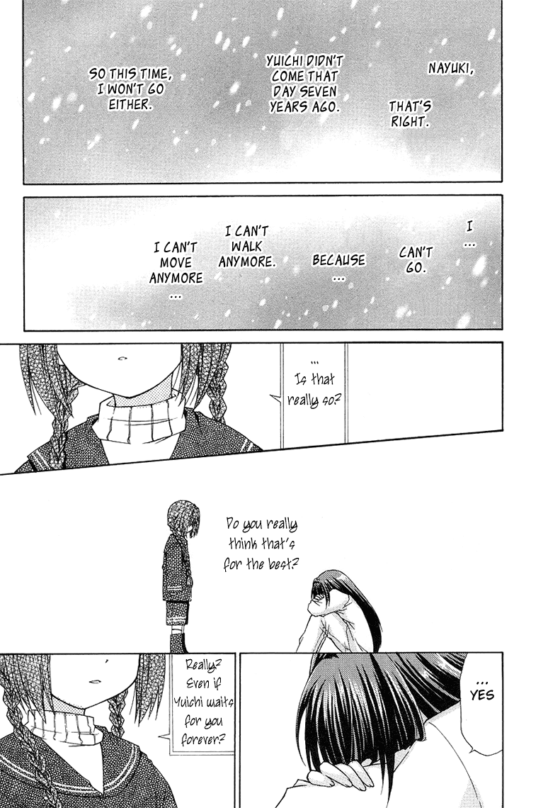 Kanon - Honto no Omoi wa Egao no Mukougawa ni Chapter 2 page 29 - Chapter 2: Minase Nayuki (2)