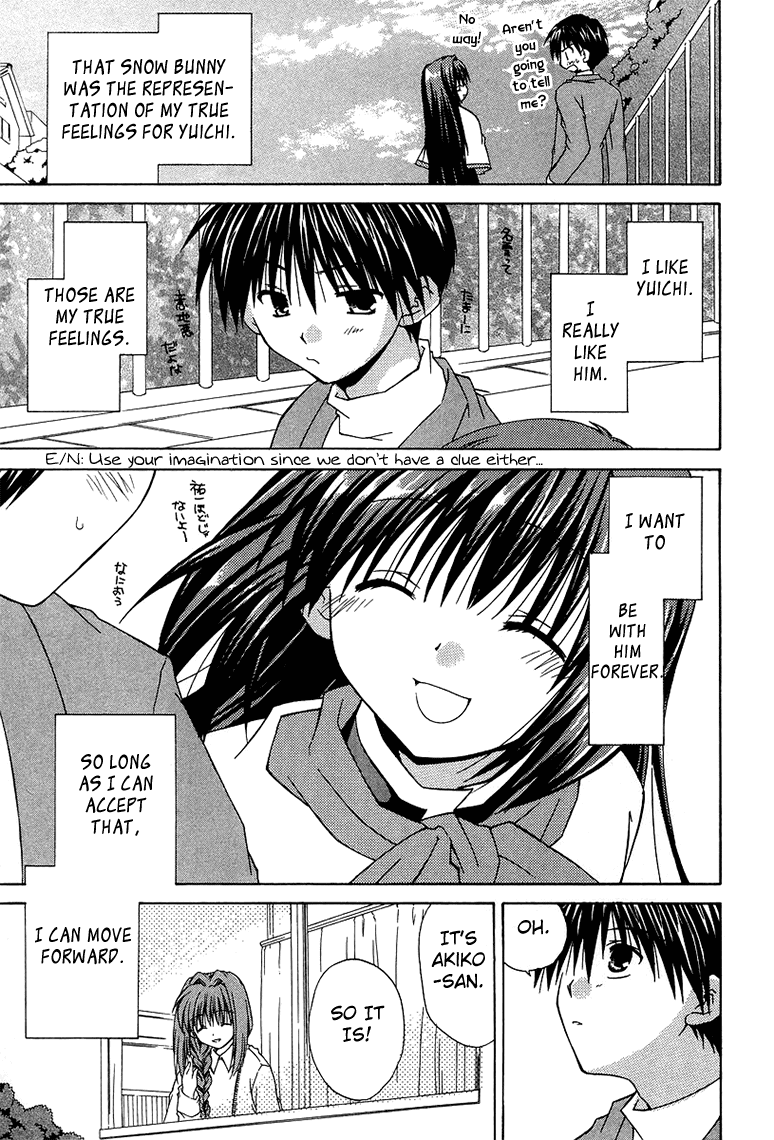 Kanon - Honto no Omoi wa Egao no Mukougawa ni Chapter 2 page 38 - Chapter 2: Minase Nayuki (2)