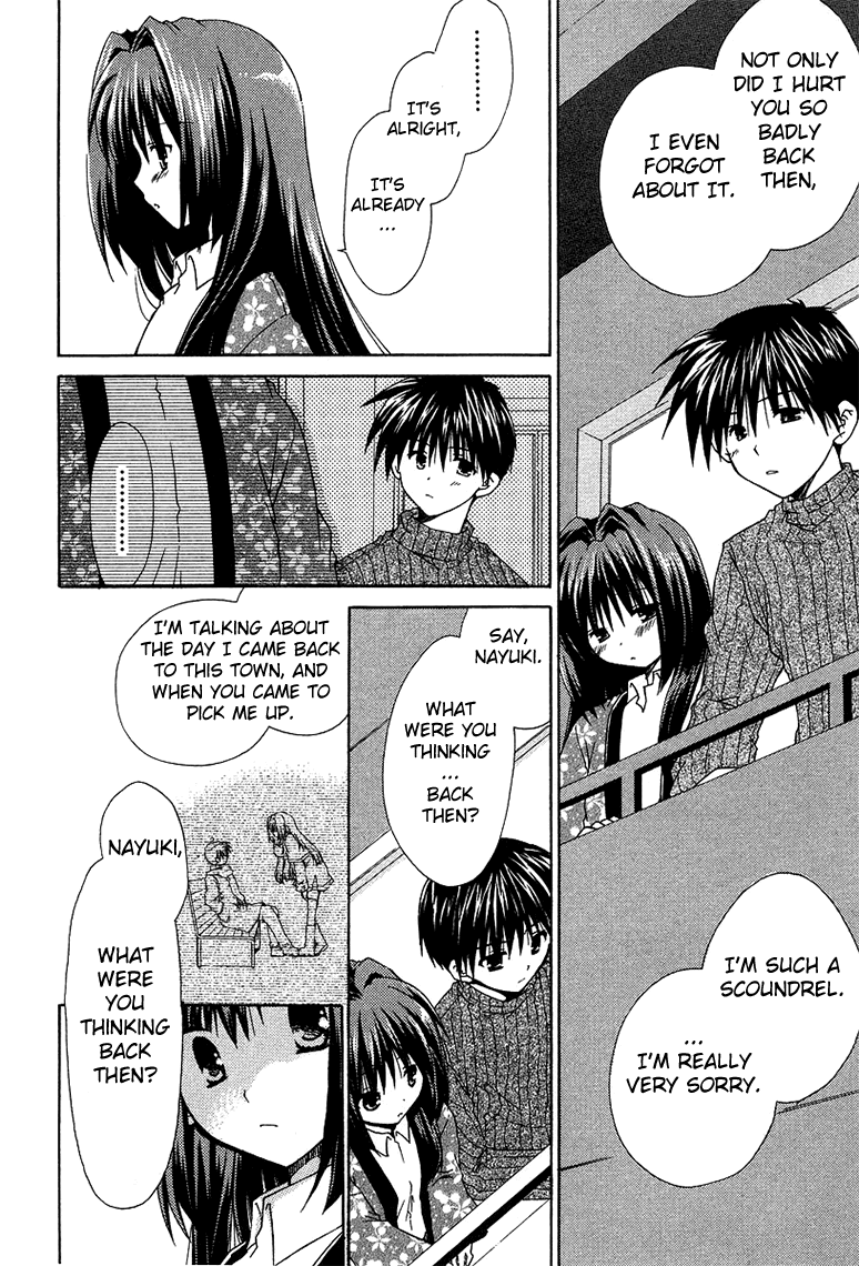 Kanon - Honto no Omoi wa Egao no Mukougawa ni Chapter 2 page 4 - Chapter 2: Minase Nayuki (2)