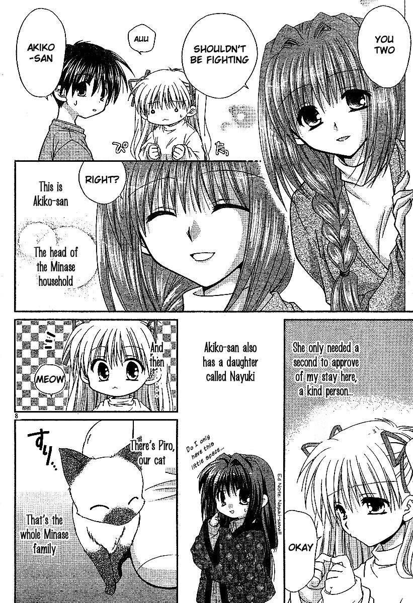 Kanon - Honto no Omoi wa Egao no Mukougawa ni Chapter 3 page 9 - Chapter 3: Sawatari Makoto