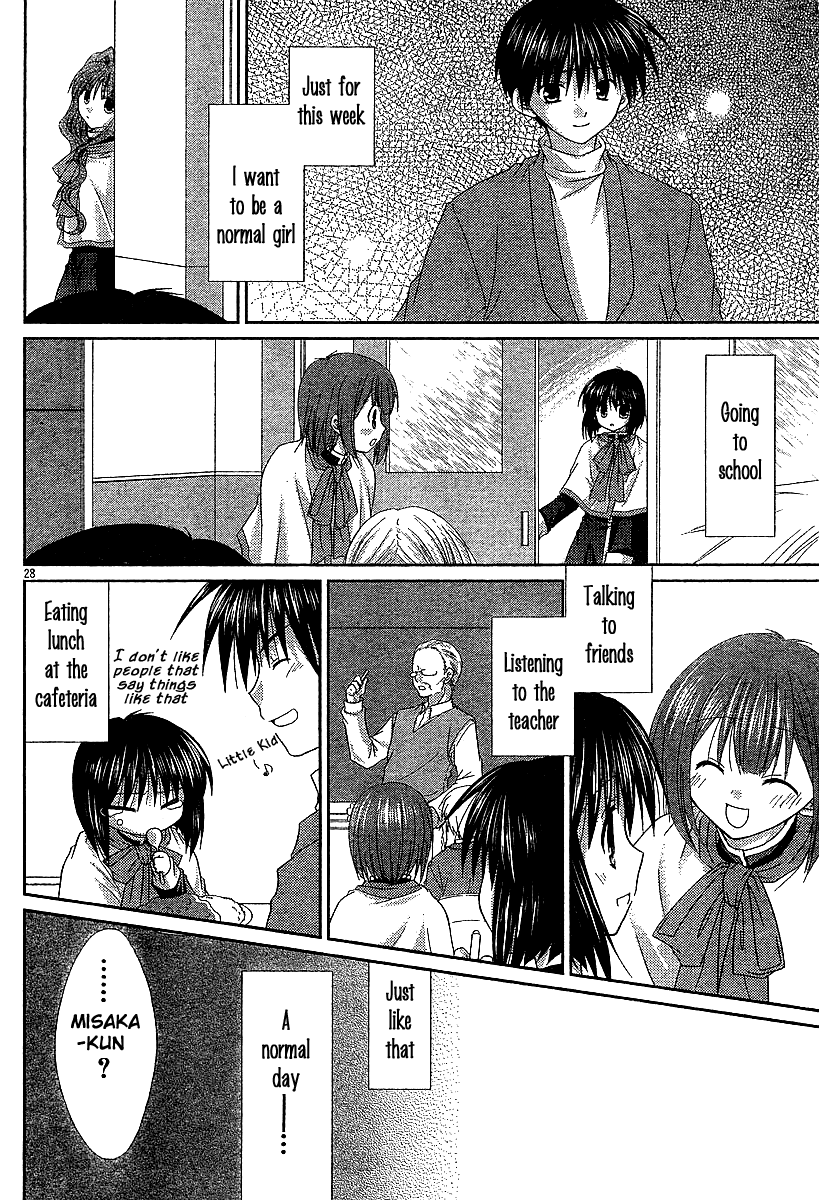 Kanon - Honto no Omoi wa Egao no Mukougawa ni Chapter 5 page 12 - Chapter 5: Misaka Shiori