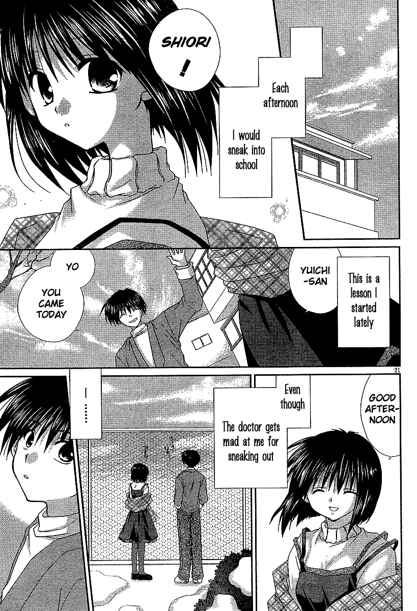 Kanon - Honto no Omoi wa Egao no Mukougawa ni Chapter 5 page 5 - Chapter 5: Misaka Shiori