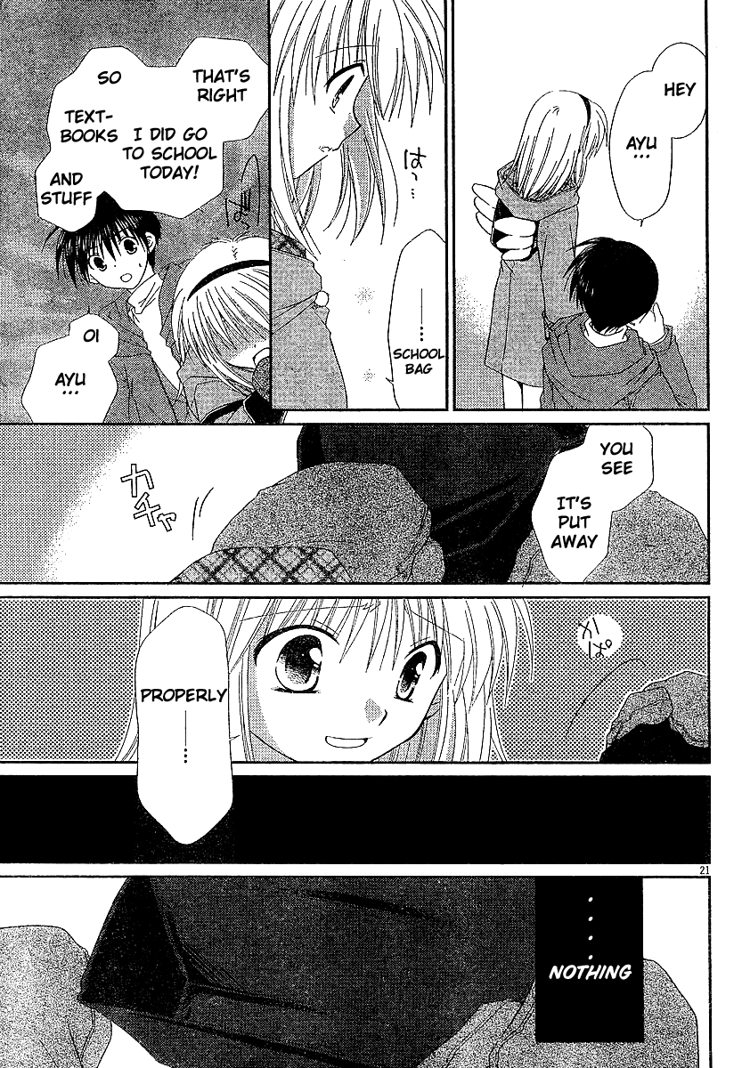 Kanon - Honto no Omoi wa Egao no Mukougawa ni Chapter 6 page 22 - Chapter 6: Tsukimiya Ayu [END]