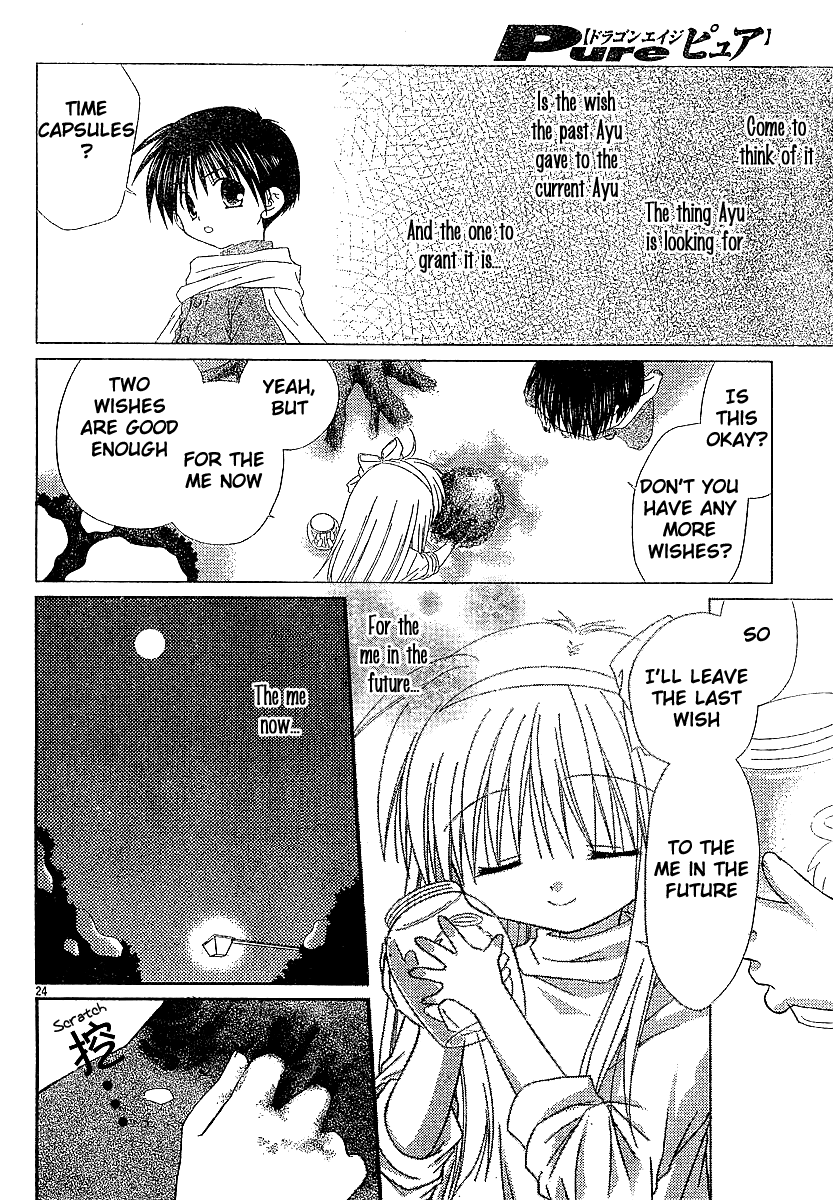 Kanon - Honto no Omoi wa Egao no Mukougawa ni Chapter 6 page 25 - Chapter 6: Tsukimiya Ayu [END]