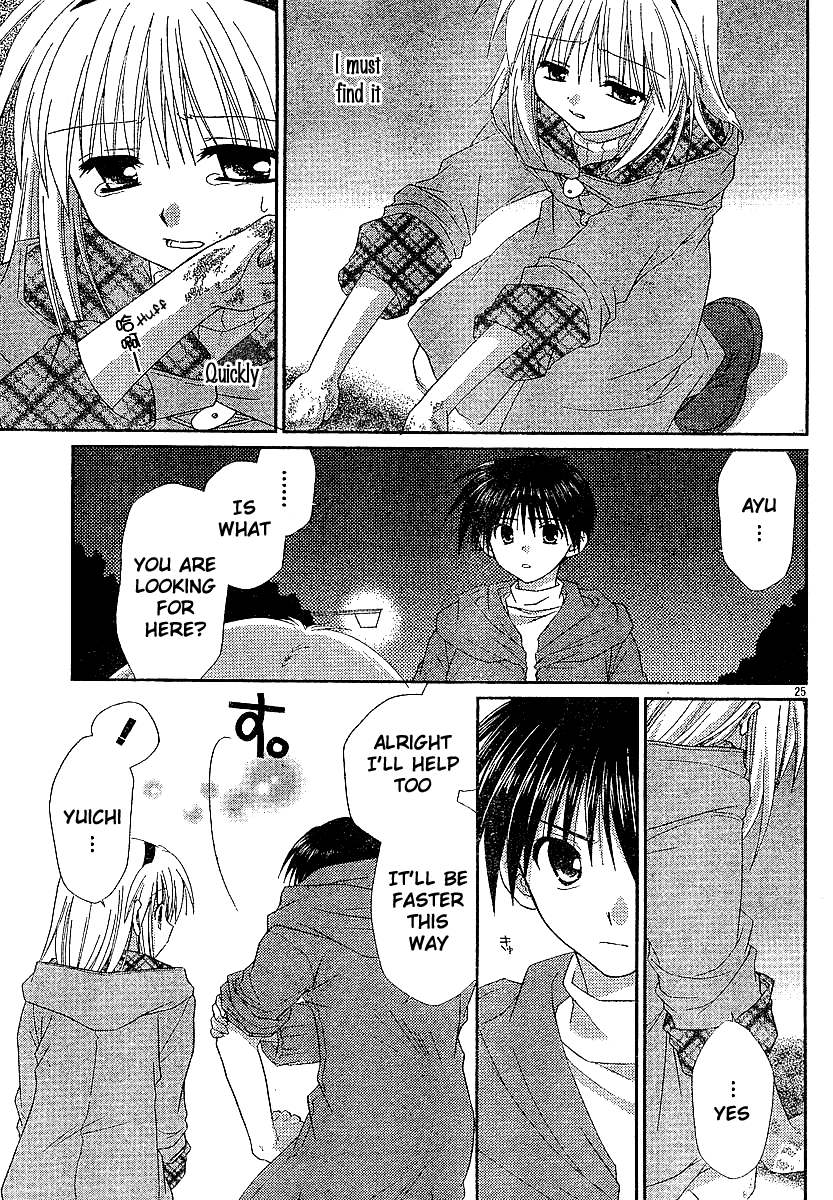 Kanon - Honto no Omoi wa Egao no Mukougawa ni Chapter 6 page 26 - Chapter 6: Tsukimiya Ayu [END]