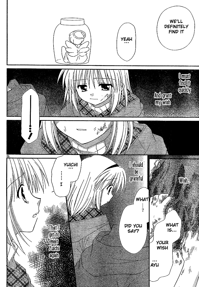 Kanon - Honto no Omoi wa Egao no Mukougawa ni Chapter 6 page 27 - Chapter 6: Tsukimiya Ayu [END]
