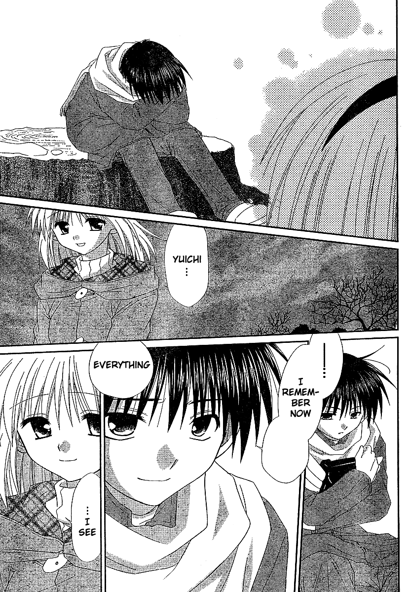 Kanon - Honto no Omoi wa Egao no Mukougawa ni Chapter 6 page 32 - Chapter 6: Tsukimiya Ayu [END]