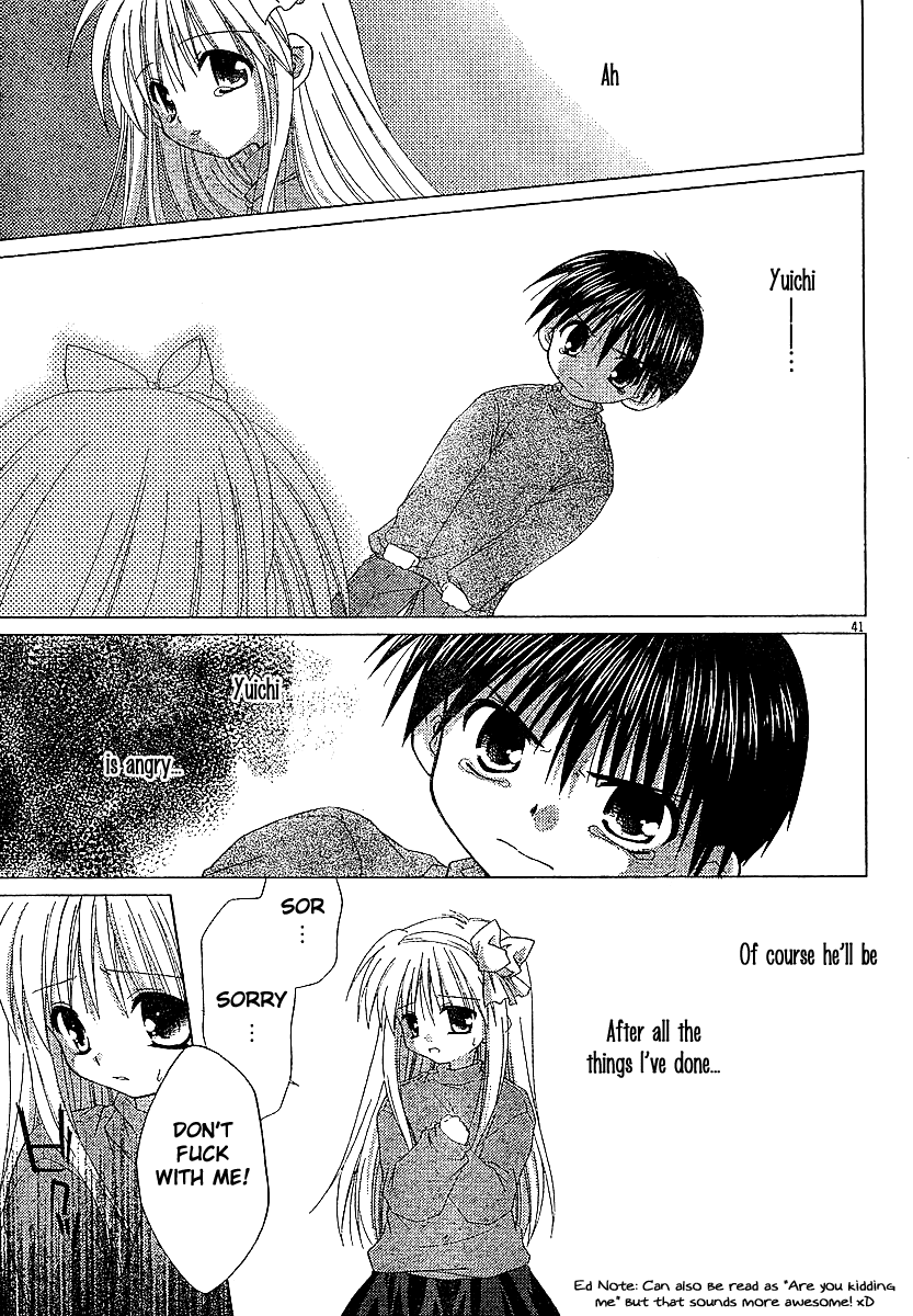 Kanon - Honto no Omoi wa Egao no Mukougawa ni Chapter 6 page 41 - Chapter 6: Tsukimiya Ayu [END]