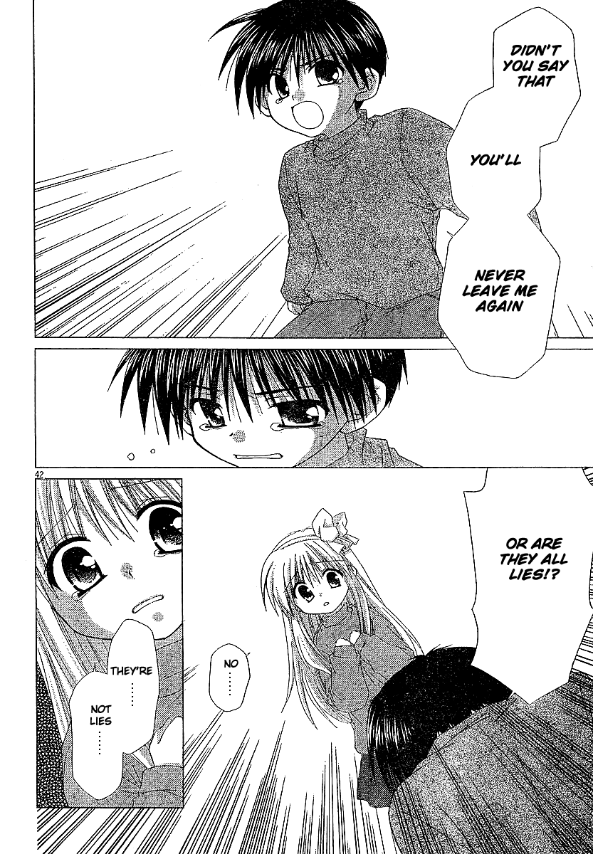 Kanon - Honto no Omoi wa Egao no Mukougawa ni Chapter 6 page 42 - Chapter 6: Tsukimiya Ayu [END]