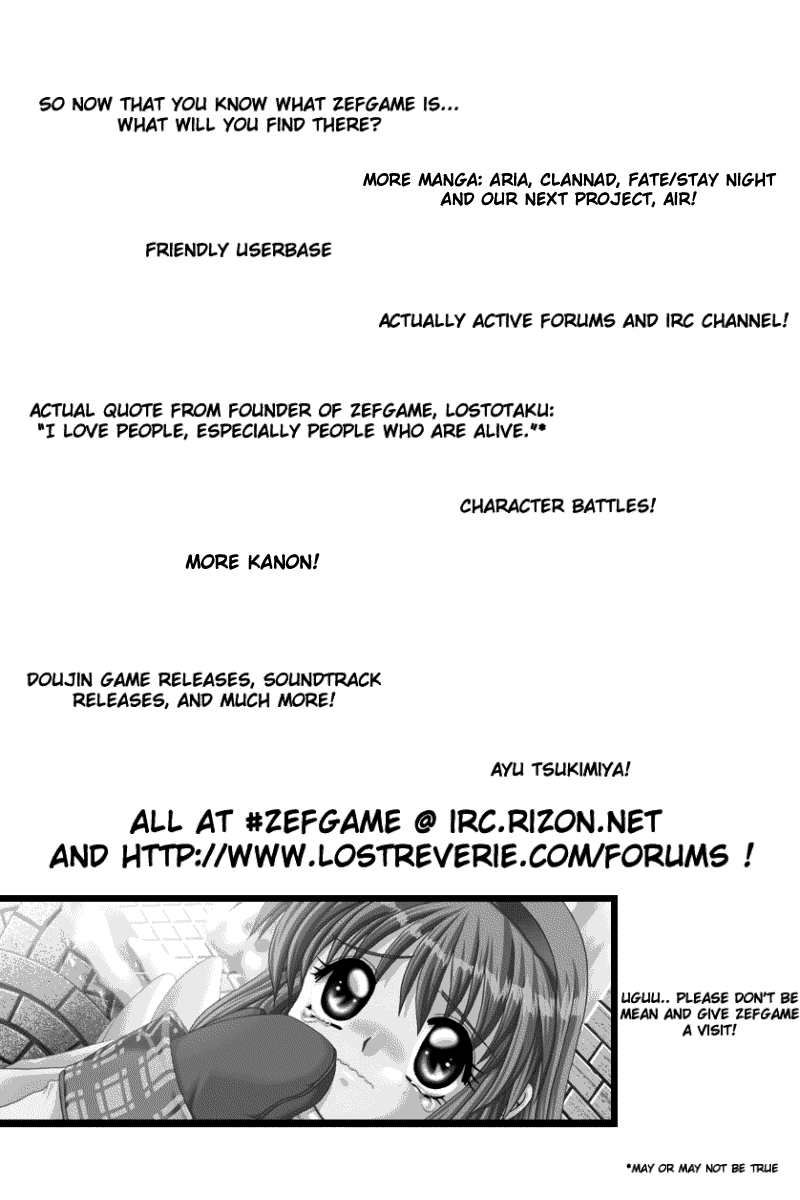 Kanon (MORISHIMA Petit) Chapter 2.4 page 131 - Vol.2 Chapter 4: Ayu Tukimiya [End]