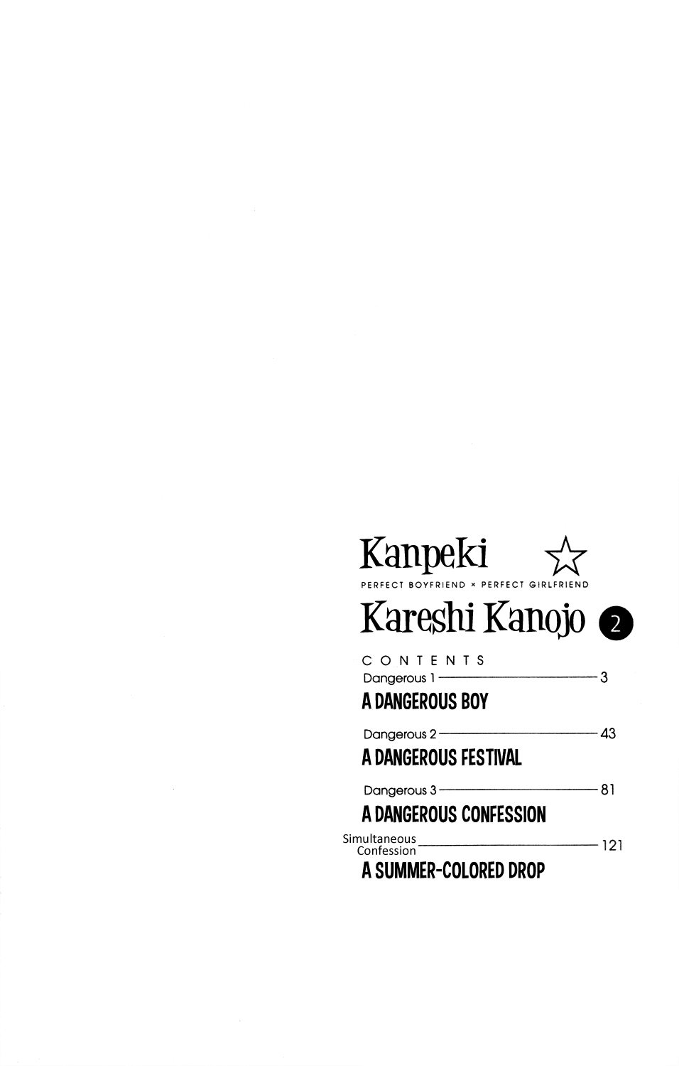 Kanpeki Kareshi Kanojo Chapter 4 page 4 - Chapter 4 : A Dangerous Boy