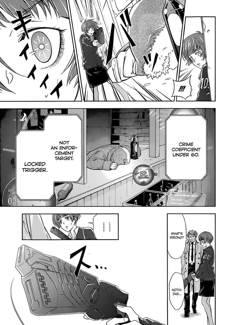 Kanshikan Tsunemori Akane Chapter 1 page 41 - Chapter 1 : Crime Coefficient