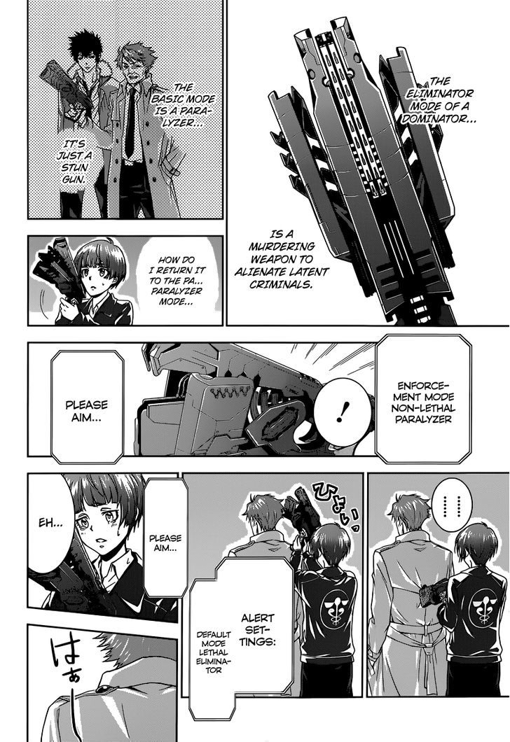 Kanshikan Tsunemori Akane Chapter 1 page 54 - Chapter 1 : Crime Coefficient