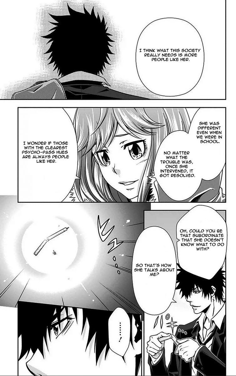 Kanshikan Tsunemori Akane Chapter 11 page 24 - Chapter 11 : Methuselah's Game