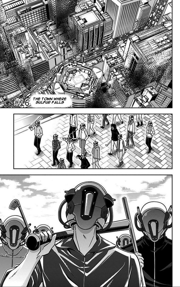 Kanshikan Tsunemori Akane Chapter 16 page 2 - Chapter 16 : The Town Where Sulfur Falls