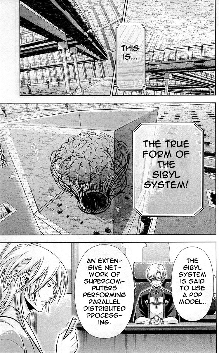 Kanshikan Tsunemori Akane Chapter 19 page 16 - Chapter 19 : Heart of Iron