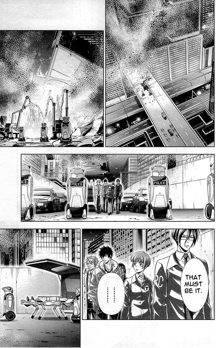 Kanshikan Tsunemori Akane Chapter 19 page 40 - Chapter 19 : Heart of Iron