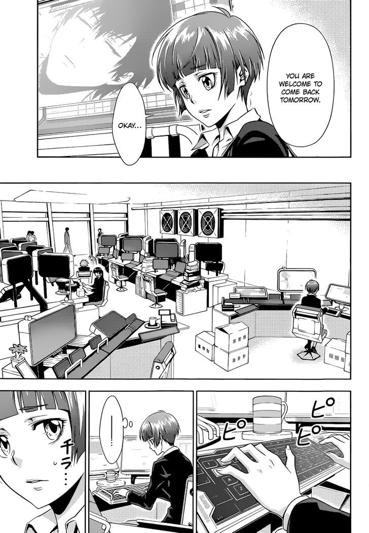 Kanshikan Tsunemori Akane Chapter 2 page 22 - Chapter 2 : System